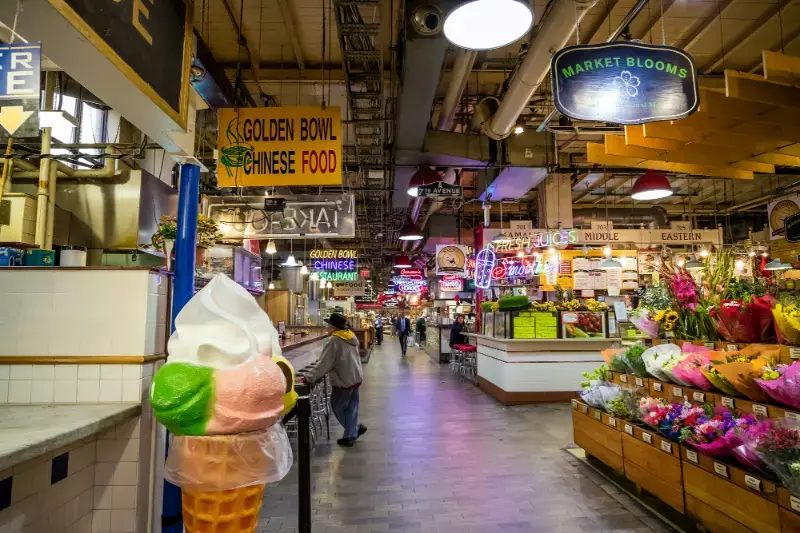 Reading Terminal Market Philadelphia USA