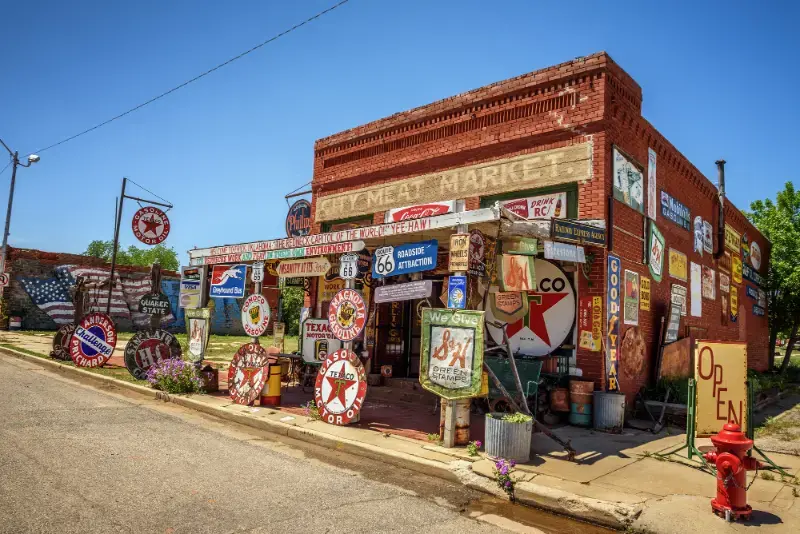Sandhills Curiosity Shop Erick Oklahoma