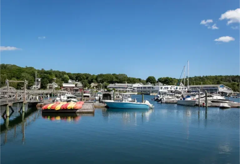 Ships Sailing Boothbay Harbor Maine