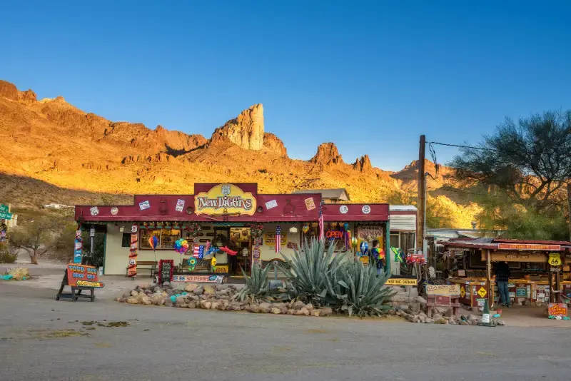 Shop Ad Oatman Historic Route 66 Arizona
