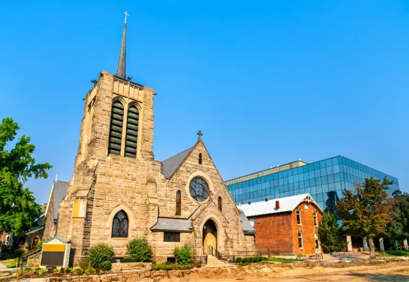 St Michaels Episcopal Cathedral Historic Landmark Boise Idaho