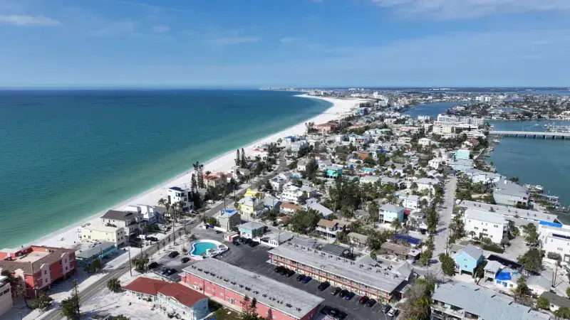 St Pete Beach Saint Petersburg Florida Usa