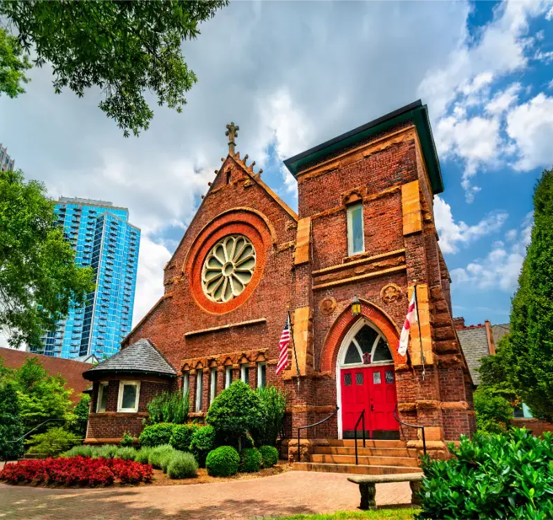 St Peters Episcopal Church Uptown Charlotte North Carolina