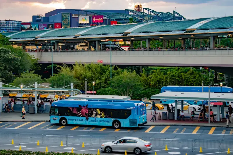 Station Bus Navette Universal Studios Orlando Florida