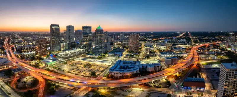 USA American Cityscape Tampa Florida