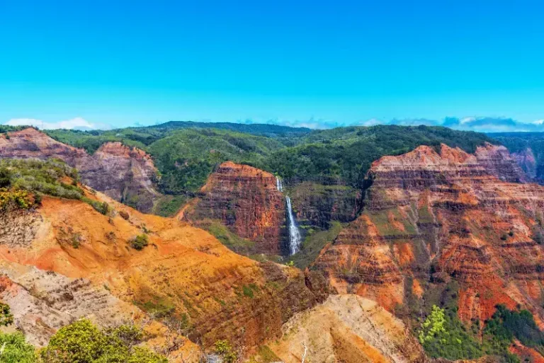 Hawaii Kauai Waimea Canyon Waipoo Falls