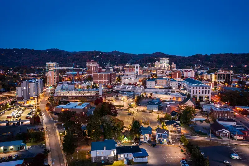 North Carolina Asheville Downtown