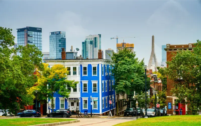 South Carolina Charleston Rainbow Row
