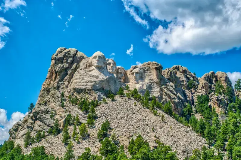 Usa South Dakota Mount Rushmore