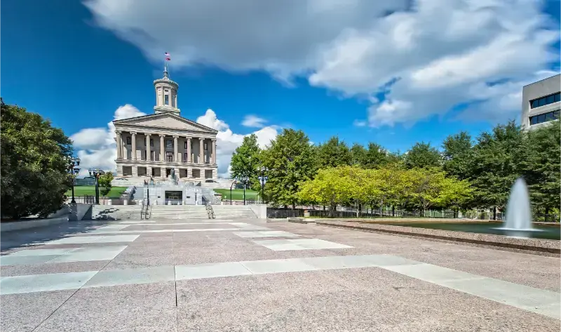USA Tennessee Nashville Capitol