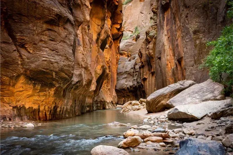 USA Utah Zion Narrows