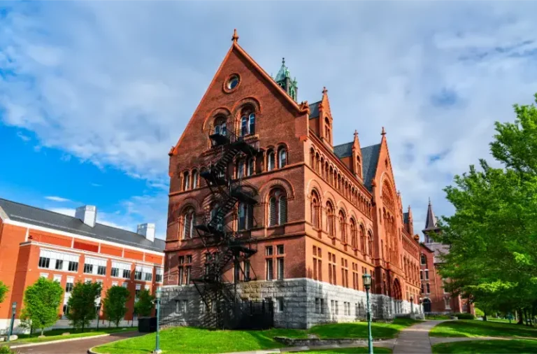 Williams Hall University Vermont Burlington Vermont Red Brick Romanesque
